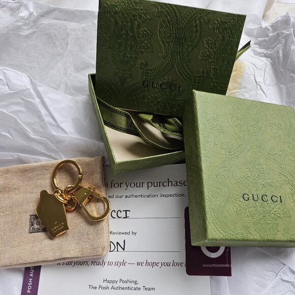 EUC Gucci Ice Cream Bag Charm - Picture 1 of 5